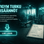 Kuntosali Turku HoviGym Turku pelisäännöt kuntosalilla – moderni 24/7 kuntosali Turussa, laitteet ja turvallinen treeniympäristö